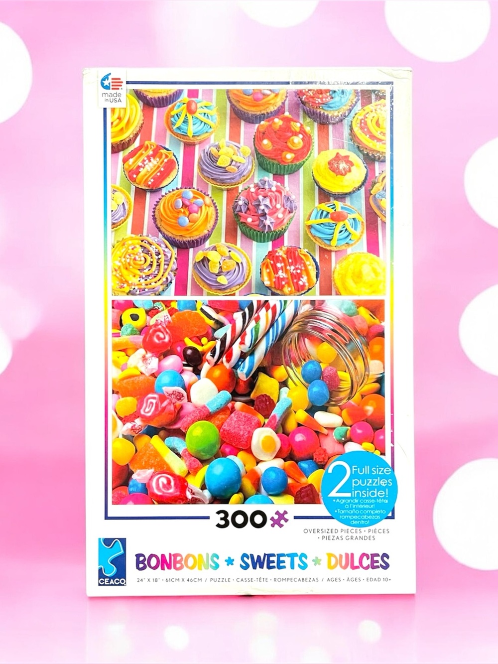 Bonbons Sweets Dulces 2 300-Piece Jigsaw Puzzles